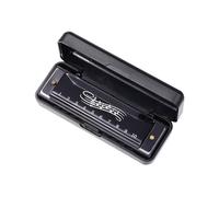 LIXSAZSE Harmonica pour enfants : un instrument à bouche ludique et éducatif conçu pour encourager la passion musicale des enfants et leur faire découvrir, noir, 104 x 28 x 19 mm