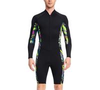 LIXSAZSE Hommes Combinaison chauffante raccords Sportifs réparables Fournitures de Sport vêtements de Natation Simple Pratique Hommes Combinaisons humides pour Le Sport