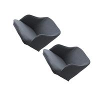 LIXSAZSE Housse de fauteuil entièrement élastique pour une totale, Installation, housse de chaise incurvée et extensible, gris foncé