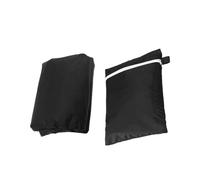 LIXSAZSE Housse de pour Meubles de Jardin | Professionnelle, Coque Anti-poussière, Housses siège Chaise Banc Couleur Noire Pratiques