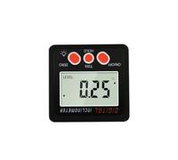 LIXSAZSE Inclinomètre numérique précis rapporteur IP54 étanche LCD affichage niveau Angle détecteurs testeur électronique pour la maison, Lumière blanche