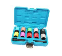 LIXSAZSE Jeu de douilles à percussion avec manchon de pour jantes en aluminium. Retirez en toute sécurité les écrous rouillés et les boulons d'expansion. Compatible avec jantes 1/2