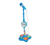 LIXSAZSE Jouet Musical pour Enfants Entertainment Galore Kids Machine avec Microphone Lumineux Clignotant : amplifie la Voix des Enfants et Leur Permet de Chanter et de Chanter. , Bleu , 100 x 21 cm
