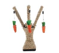 LIXSAZSE Jouets pour Chat faciles à Assembler, Profitez de l'installation et commencez à Jouer avec Le Chat en Quelques Minutes, Jouets en Fibre pour Animaux de Compagnie, Carottes, Arbres d'escalade