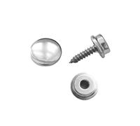 LIXSAZSE Kit de boutons-pression en métal, large gamme d'applications, pour sacs à vêtements et objets artisanaux, facile à mettre en métal, 20 pièces/ensemble