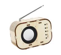 LIXSAZSE Kits de Radio en Bois pour expériences scientifiques à Faire soi-même : Puzzles 3D, Jouets éducatifs et ludiques, Cadeaux Pratiques pour Les Esprits créatifs. Modèles d'expériences
