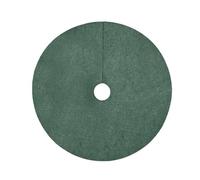 LIXSAZSE La bâche de Haute Performance pour Arbres est Bien Plus qu'une Simple barrière : pour Elle Assure Un désherbage Efficace dans pour Tous Les Jardins. Couvre-Sol, Vert foncé, Diamètre 25 cm