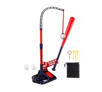 LIXSAZSE Lanceur de balles de Baseball pour Enfants : Une façon ludique développer Ses compétences au bâton, Style F