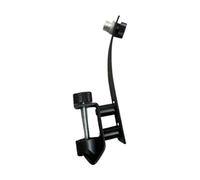 LIXSAZSE Le support universel en métal pour microphone de tom est doté d'une pince antichoc, offrant Pour aux musiciens une solution efficace pour stabiliser