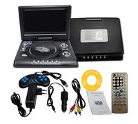 LIXSAZSE Lecteur DVD Portable à Fort Volume avec Haut-parleurs Haute Puissance 1. Le Compact Portable et Magique facilite Le Transport des DVD RW ABS