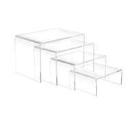 LIXSAZSE L'étagère d'affichage Riser présente Un Assemblage Facile et des Fonctions Multiples pour l'affichage de Bijoux au détail personnels, ce Qui facilite la Navigation