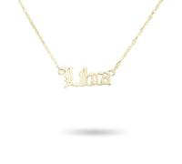 LIXSAZSE Lettre anglaise douze signe du zodiaque Constellations thème collier du zodiaque Ins Unique délicat bijoux chaîne pendentif, Balance or