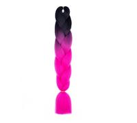 LIXSAZSE Libérez la créativité avec des extensions de cheveux synthétiques haut de gamme pour tresses Extensions cheveux tressés tressés synthétiques, B7
