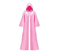 LIXSAZSE Longue cape à capuche médiévale, châle, robe-châle évoquant le mystère chez les enfants et les adultes, idéale pour Halloween. Cape à capuche avec, costume de sorcière pour cosplay.