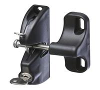 LIXSAZSE Loquet de clôture à verrouillage automatique, portail à deux côtés, verrouillage par gravité pour clôtures en métal et bois, divers verrous de clôture en vinyle