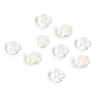 LIXSAZSE Lot de 10 Bouchons d'Oreilles DIY Fille Fournitures Petit Bouchon Transparent Boucles d'Oreilles Caps Douceur Bouchons d'Oreilles en Silicone