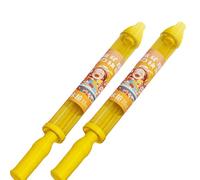 LIXSAZSE Lot de 2 Jouets Aquatiques pour Un Rassemblement dans l'arrière-Cour. Un Couple ABS Prend des Photos sous Les lampadaires pour commémorer Un événement, Jaune