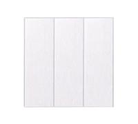 LIXSAZSE Lot de 40 panneaux muraux en briques 3D auto-adhésifs en bois à décoller et à coller pour la maison, la cuisine, la salle de bain le bureau, Blanc cassé