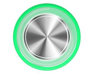 LIXSAZSE Manette de jeu pour téléphone portable, Mini écran pratique, tablette à bascule, ventouse ronde, bouton de manette de jeu, fournitures de jeu, Vert