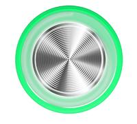 LIXSAZSE Manette de jeu pour téléphone portable, pratique, écran en plastique, ventouse tactile, tablette ronde, bouton de jeu, fournitures, Vert