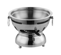 LIXSAZSE Marmite chinoise traditionnelle en acier inoxydable, petite casserole portable, idéale pour les aventures en plein air. Parfaite pour le camping et les sorties entre amis famille.