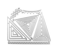 LIXSAZSE Matrices de découpe en métal pour Scrapbooking, modèles de gaufrage en Acier au Carbone Exquis et économiques, Superbes Designs, Type 1