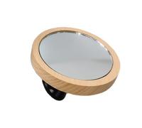 LIXSAZSE Miroir de Perspective d'extraction de Machine à café, réglage facile l'angle, forte magnétite, réflecteur réglage l'angle pas à 45 °, noyer, 58mm