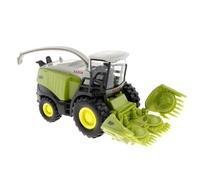 LIXSAZSE Moissonneuse-batteuse pour enfants, voiture à pousser et à faire avancer, jouet de chantier pour tout-petits, miniature en alliage moulé sous pression l'échelle 1/42, véhicule éducatif, jouet