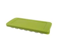 LIXSAZSE Moule de congélateur d'été en plastique avec plateau à glaçons avec couvercle congélation faisant le moule amovible lavable réfrigérateur fabricant Gadget, Vert