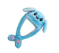 LIXSAZSE Oreilles Caps Couvre- Chapeau en peluche Fabrication soignée Conception épaissie Mignon à la recherche de longue durée Oreille mobile Cadeau d'anniversaire drôle