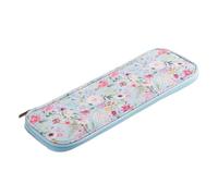 LIXSAZSE Organisateur de tricot, sac de rangement polyvalent pour crochet, crochets et pelotes, en tissu Oxford 600D résistant et imperméable, format, avec distributeur pelotes.