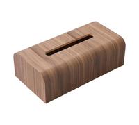 LIXSAZSE Organisateur élégant de boîtes à mouchoirs en bois pour salon, table de chevet salle bain. Remplace facilement les boîtes vides. Porte-boîtes à mouchoirs en