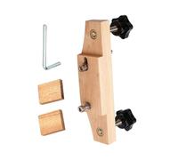 LIXSAZSE Outil de réparation et de remplacement pour chevalet de guitare en érable. Fixation robuste et durable pour guitare acoustique. Deux trous latéraux facilitent