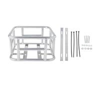 LIXSAZSE Panier arrière de vélo avec porte-bagages pour transporter nourriture et objets essentiels. Installation facile et utilisation polyvalente. Panier amovible pour vélo.