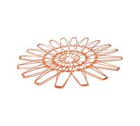 LIXSAZSE Panier déformable en métal transformable en forme libre Utilisation polyvalente Un seul article Non durable Art Pliage de fruits , or rose , M.