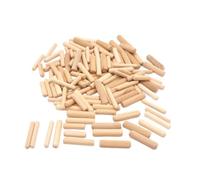 LIXSAZSE Paquet de 300 chevilles en bois broches bureau à domicile armoire placard tiges de travail du bois Guide positionnement charpentier accessoires d'outils