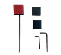 LIXSAZSE Pédale de batterie universelle compatible avec de nombreux modèles de batterie, un accessoire indispensable pour les batteurs en herbe. Pour Elle est dotée de têtes