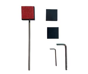 LIXSAZSE Pédale de batterie universelle compatible avec de nombreux modèles de batterie, un accessoire indispensable pour les batteurs en herbe. Pour Elle est dotée de têtes