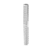 LIXSAZSE Peigne à cheveux facile à coiffer-en aluminium spatial doux pour les cheveux peignes de coiffure en acier inoxydable coupe de cheveux, S909(L):argent clair