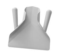 LIXSAZSE Pelle à popcorn portable, pelle à chips, frites durable, outil de remplissage, poignée antidérapante facile utiliser, frites de service efficace, Double poignée, 20.5 x 23.2 cm
