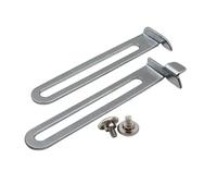 LIXSAZSE Pièces faciles à installer pour machine à coudre domestique avec guide de bord et accessoires pour pied de biche point noué, positionnement latéral, pied de biche, 7.3 x 1.2 cm