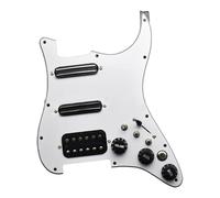 LIXSAZSE Plaque de pour guitare électrique, Pour micro SSH à double bobinage, remplacement de plaque de robuste et durable, pièces de guitare, plaques de, avec interrupteur, 22.2 x 28.1 cm