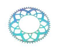 LIXSAZSE Plateaux 8/9/10/11 Vitesses, entraxe 130 mm, légers et Silencieux, compatibles VTT. Compatibles avec Les vélos à Une Vitesse (VTT, 8, 9, 10 et 11 Vitesses). Disponibles en 54 et 56 Dents.