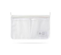 LIXSAZSE Pochette d'organisation d'assaisonnement pour organisateur de sac en filet de rangement pour réfrigérateur, Blanc, 1 PC