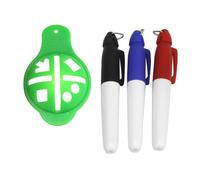 LIXSAZSE Pochoir de Ligne de Balle Golf Essentiel pour Un alignement précis et l'identification des Autres balles. Gabarit Marque-Balle Multi-gabarit.