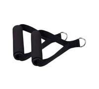 LIXSAZSE Poignées robustes et confortables pour élastiques de résistance, idéales pour un entraînement efficace. Accessoires pour câbles de musculation, système poulie haute et basse.