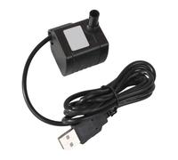 LIXSAZSE Pompe à eau submersible sans balais, étanche, silencieuse et économe en énergie, pour aquariums. Pompe à eau submersible pour aquarium, alimentation USB, circulation électrique, faible niveau