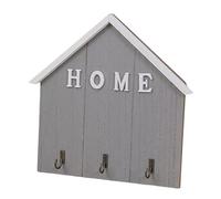 LIXSAZSE Porte-clés mural élégant pour la maison, idéal pour la cuisine, l'entrée, les clés et les chapeaux. Décoration murale tendance. Cadeau à suspendre, Cyan, 21.5 x 22.5 cm