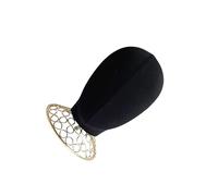 LIXSAZSE Présentoir pour tête de mannequin, bonnets, chapeaux, bijoux, foulards, coiffures, perruques, postiches, etc. Base en métal durable.