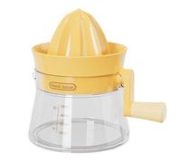 LIXSAZSE Presse-jus pour une Extraction de jus de fruits sans effort presse-agrumes ABS manuel presse-jus d'orange presse-agrumes à froid, Jaune